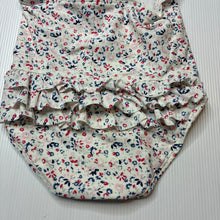 Load image into Gallery viewer, Girls The Little White Co, floral swim one-piece, EUC, size 0,  