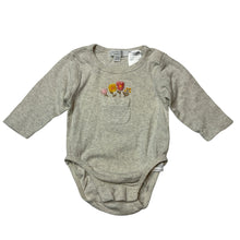 Load image into Gallery viewer, Girls purebaby, embroidered organic cotton bodysuit / romper, EUC, size 0000,  