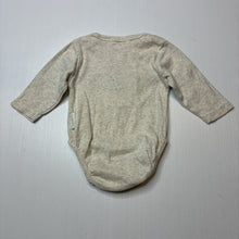 Load image into Gallery viewer, Girls purebaby, embroidered organic cotton bodysuit / romper, EUC, size 0000,  