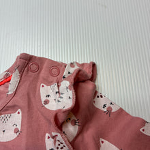 Load image into Gallery viewer, Girls C&amp;A, long sleeve tee / top, cats, FUC, size 1-2,  