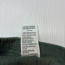 Load image into Gallery viewer, Unisex Dymples, khaki ribbed leggings / bottoms, EUC, size 0,  
