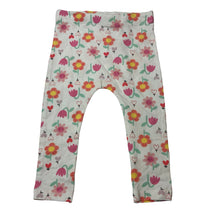 Load image into Gallery viewer, Girls Anko, stretchy floral leggings / bottoms, EUC, size 1,  