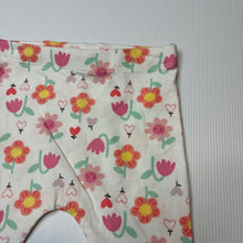 Load image into Gallery viewer, Girls Anko, stretchy floral leggings / bottoms, EUC, size 1,  