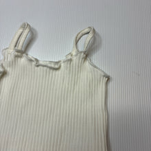 Load image into Gallery viewer, Girls SHEIN, ribbed singletsuit romper, NEW, size 00,  