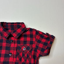 Load image into Gallery viewer, Boys Woolies Babes, lightweight cotton short sleeve shirt, GUC, size 00,  