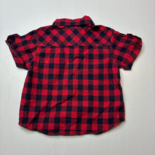 Load image into Gallery viewer, Boys Woolies Babes, lightweight cotton short sleeve shirt, GUC, size 00,  