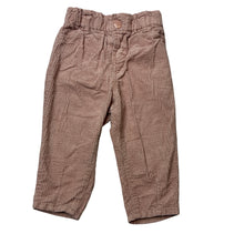 Load image into Gallery viewer, Girls H&amp;M, pink corduroy cotton pants, elasticated, FUC, size 1,  