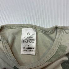 Load image into Gallery viewer, Unisex Target, organic cotton blend bodysuit / romper, pears, GUC, size 1,  