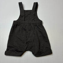 Load image into Gallery viewer, Boys Baby Berry, soft feel overalls / shortalls, tiger, EUC, size 00,  