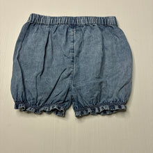 Load image into Gallery viewer, Girls Sprout, lightweight cotton shorts, elasticated, GUC, size 2,  