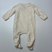 Load image into Gallery viewer, Unisex Target, organic cotton blend zip coverall / romper, EUC, size 0000,  