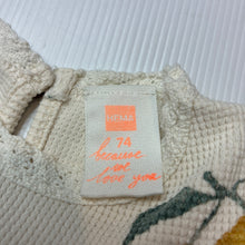 Load image into Gallery viewer, Girls HEMA, stretchy waffle top, lemons, EUC, size 0,  