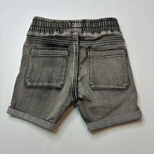 Load image into Gallery viewer, Boys Cotton On, soft feel stretchy denim shorts, elasticated, GUC, size 2,  