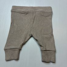Load image into Gallery viewer, Unisex Next, soft feel ribbed leggings / bottoms, EUC, size 0000,  