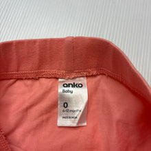 Load image into Gallery viewer, Girls Anko, pink stretchy shorts, elasticated, EUC, size 0,  