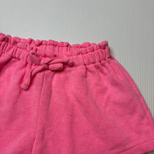 Load image into Gallery viewer, Girls Zara, Disney Baby pink marle shorts, elasticated, EUC, size 3-4,  