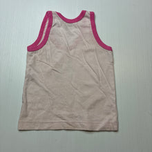 Load image into Gallery viewer, Girls CUCUMBER, cotton singlet top, F1 racing, FUC, size 0,  