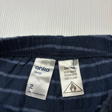 Load image into Gallery viewer, Boys Anko, cotton pyjama shorts, GUC, size 2,  