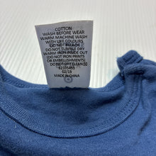 Load image into Gallery viewer, Boys Target, soft cotton bodysuit / romper, GUC, size 000,  