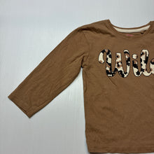 Load image into Gallery viewer, Girls Mango, cotton long sleeve tee / top, GUC, size 3,  
