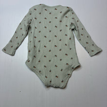 Load image into Gallery viewer, Girls KIABI, ribbed stretchy bodysuit / romper, GUC, size 0,  