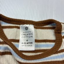Load image into Gallery viewer, Unisex Target, ribbed organic cotton blend bodysuit / romper, EUC, size 0,  