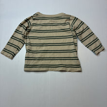 Load image into Gallery viewer, Boys Cotton On, striped cotton long sleeve tee / top, EUC, size 1,  