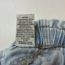 Load image into Gallery viewer, Girls Target, lightweight denim shorts, elasticated, GUC, size 2,  