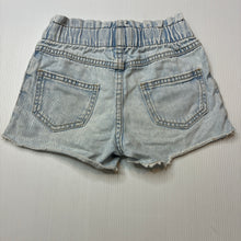 Load image into Gallery viewer, Girls Target, lightweight denim shorts, elasticated, GUC, size 2,  