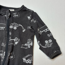 Load image into Gallery viewer, Boys Baby Berry, cotton zip coverall / romper, FUC, size 0000,  