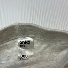 Load image into Gallery viewer, Unisex Anko, soft cotton leggings / bottoms, EUC, size 000,  