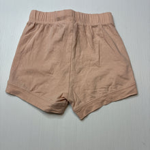 Load image into Gallery viewer, Girls Favourites, lightweight stretchy shorts, elasticated, GUC, size 0,  