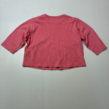 Load image into Gallery viewer, Girls Eat Ants, pink soft cotton long sleeve top, GUC, size 0,  