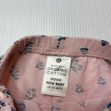 Load image into Gallery viewer, Girls Target, organic cotton blend leggings / bottoms, EUC, size 0000,  