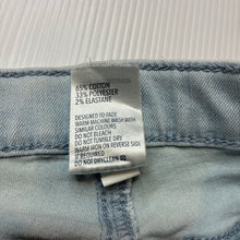 Load image into Gallery viewer, Girls Anko, blue stretch denim shorts, adjustable, FUC, size 2,  