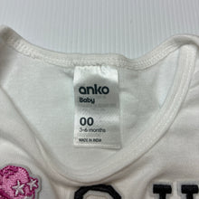 Load image into Gallery viewer, Girls Anko, cotton bodysuit / romper, EUC, size 00,  
