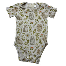 Load image into Gallery viewer, Girls Julien &amp; Co, soft feel bamboo / cotton bodysuit / romper, EUC, size 000-00,  