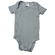 Load image into Gallery viewer, Unisex Anko, blue cotton bodysuit / romper, GUC, size 0,  