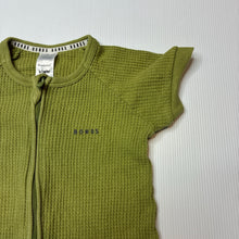 Load image into Gallery viewer, Unisex Bonds, waffle cotton zip wondersuit / zippy / romper, GUC, size 0,  