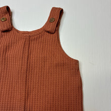Load image into Gallery viewer, Unisex H&amp;M, waffle overalls / shortalls, EUC, size 0,  