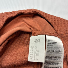Load image into Gallery viewer, Unisex H&amp;M, waffle overalls / shortalls, EUC, size 0,  