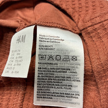 Load image into Gallery viewer, Unisex H&amp;M, waffle overalls / shortalls, EUC, size 0,  