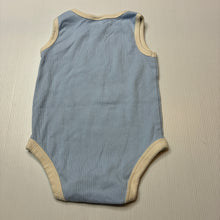 Load image into Gallery viewer, Unisex Target, ribbed organic cotton blend singletsuit romper, GUC, size 0,  