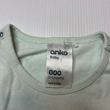 Load image into Gallery viewer, Unisex Anko, stretchy bodysuit / romper, dinosaurs, EUC, size 000,  