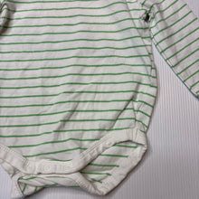 Load image into Gallery viewer, Unisex Anko, striped stretchy bodysuit / romper, EUC, size 00,  