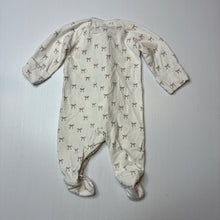 Load image into Gallery viewer, Girls Target, stretchy organic cotton blend zip coverall / romper, EUC, size 0000,  