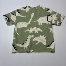Load image into Gallery viewer, Boys H&amp;M, cotton tee / top, dinosaurs, GUC, size 2,  