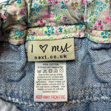 Load image into Gallery viewer, Girls Next, blue denim skirt, adjustable, GUC, size 1,  