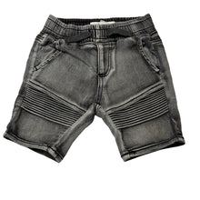 Load image into Gallery viewer, Boys Cotton On, soft feel stretchy denim shorts, elasticated, FUC, size 0,  