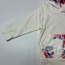 Load image into Gallery viewer, Girls lightweight, long sleeve hooded top, EUC, size 0,  